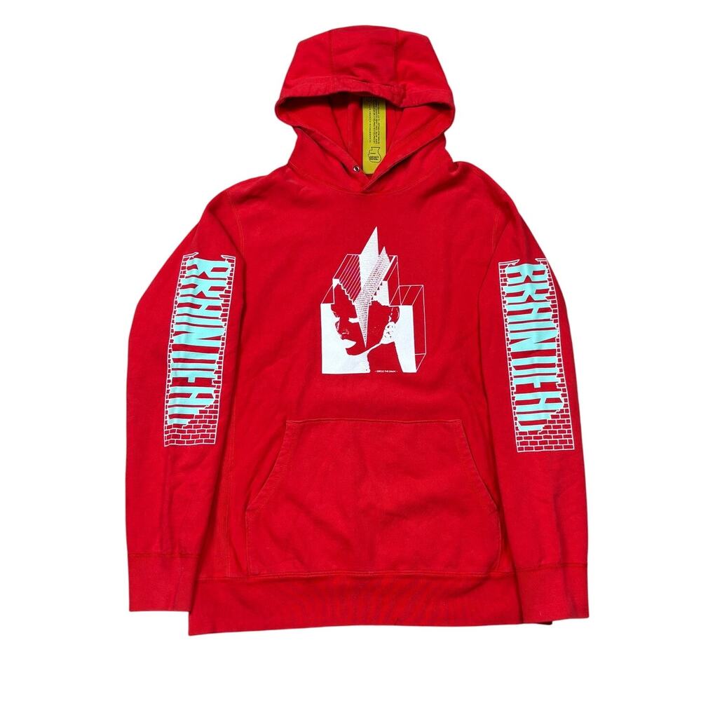 Brain Dead Circle The Drain Supreme Architect Hoodie Men's Large